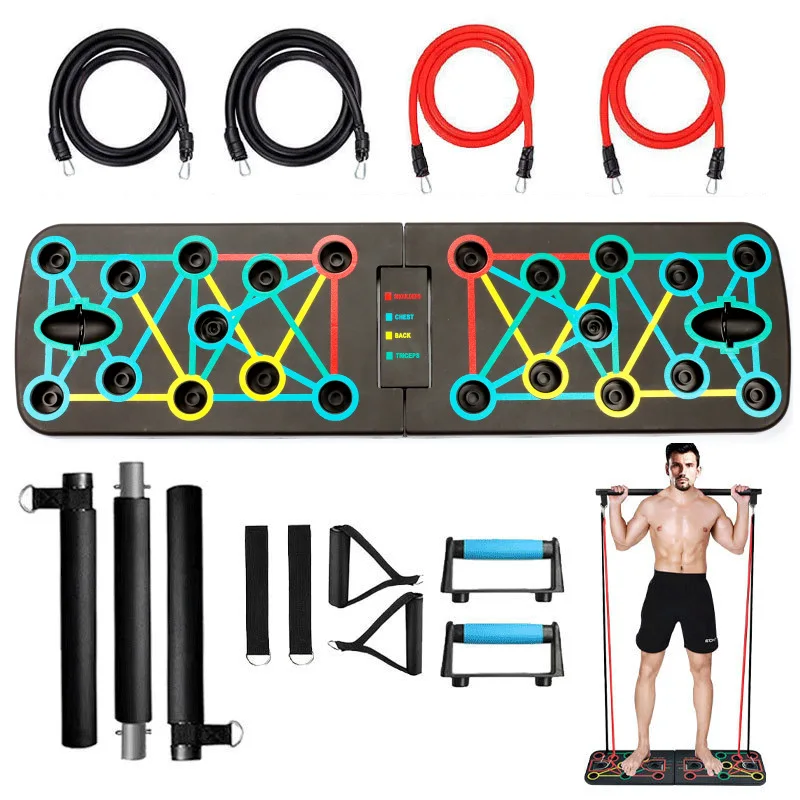 Push Up Board Foldable Multi Function - Tavola Pieghevole Multifunzionale per Flessioni, Allenatore