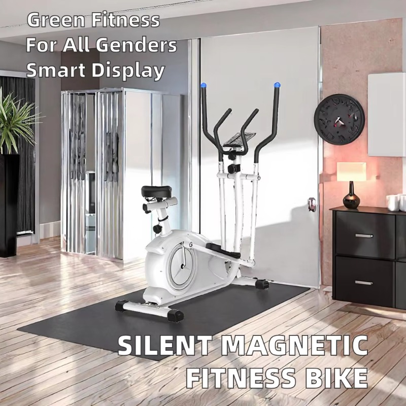 Exercise Bike Magnetic Resistance - Bici ellittica reclinata magnetica domestica -