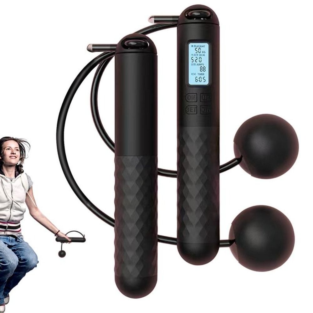 Smart Jump Rope Digital Counter - Corda per Saltare Portatile Senza Fili