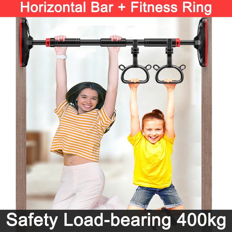 Door Pull Up Bar No Screw - Barra per trazioni regolabile da 140-180
