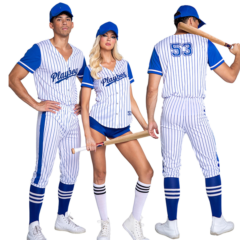 Team Sports - Nuovo Set Costume Sportivo a Righe