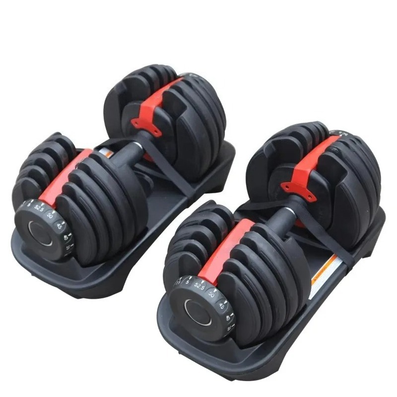 Adjustable Dumbbell Pair 40Kg - Manubri a Regolazione Rapida 24 Kg