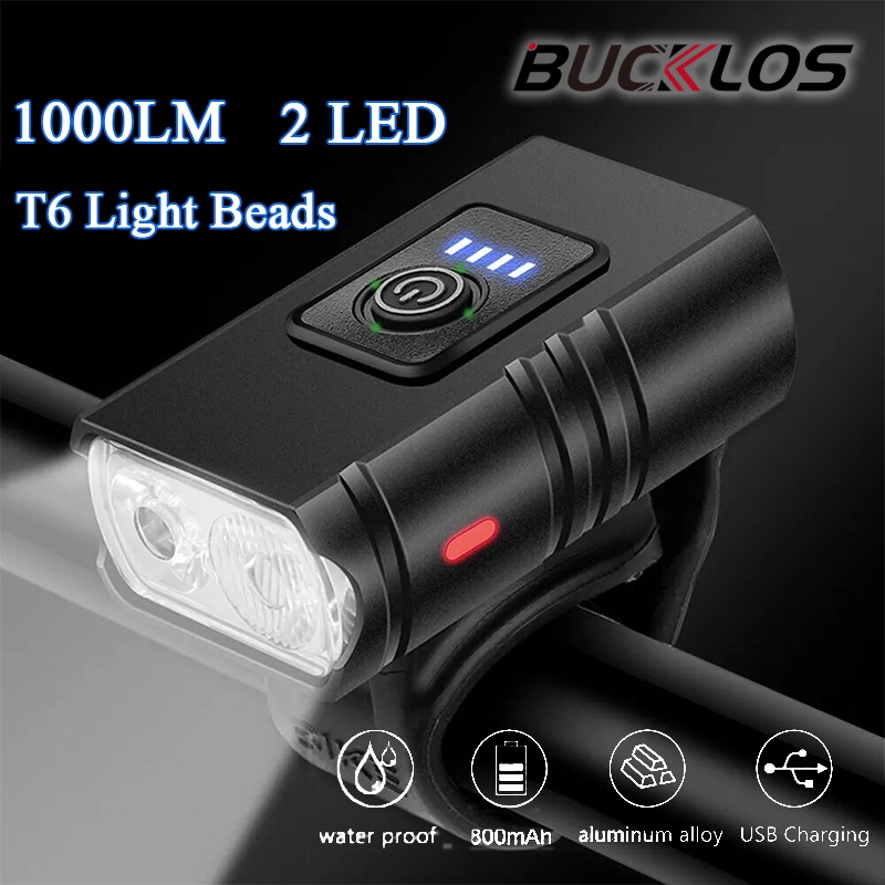 Rechargeable Bicycle Headlight 1000 Lumen - Luci per bicicletta 1000 Lumen 2500mAh
