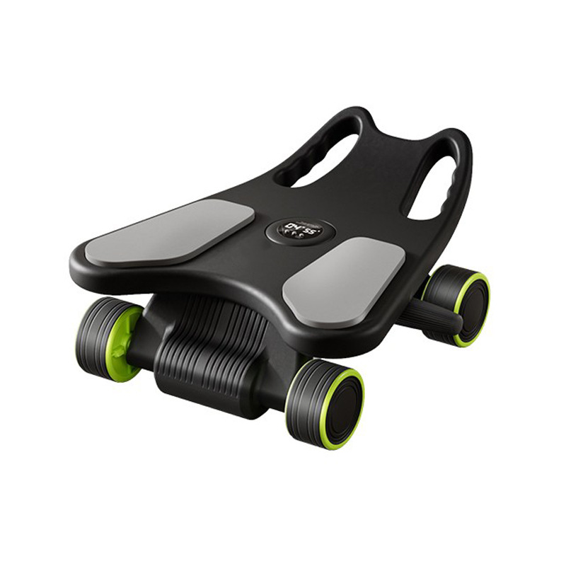 Ab Roller Wheel With Elbow Support - Rullo per addominali con supporto per