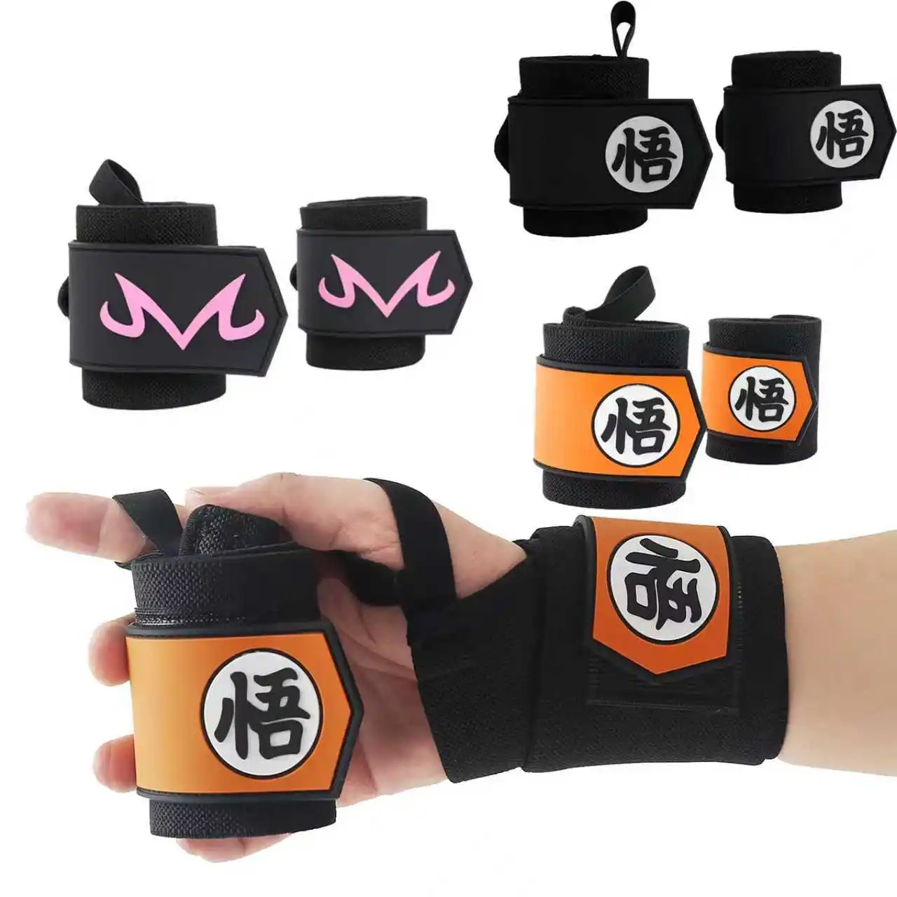 Wrist Wraps Weightlifting Support - 1 Paio di Fasce da Polso
