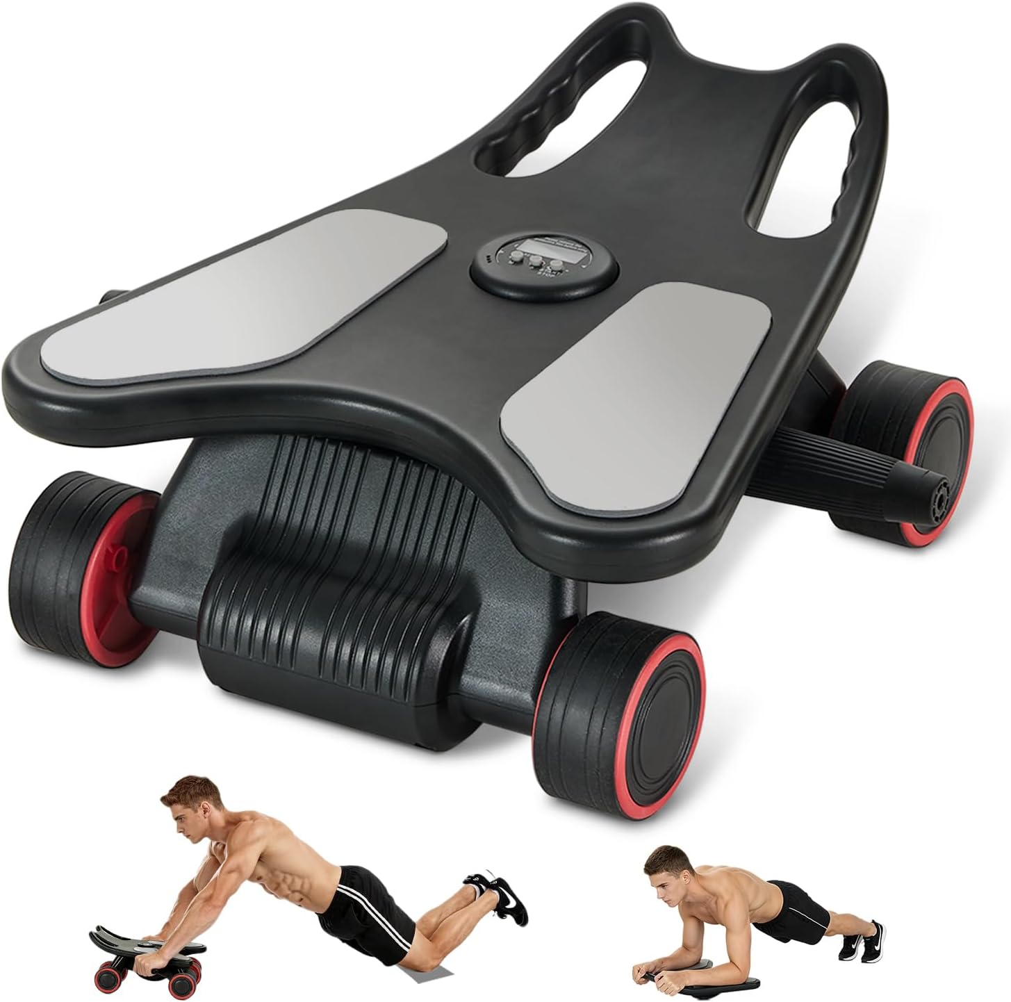 Ab Roller Wheel With Elbow Support - Ruota per addominali, Ab Roller, Ab