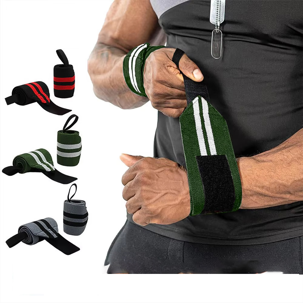 Wrist Wraps Weightlifting Support - Fasce per Polsi per Sollevamento Pesi,