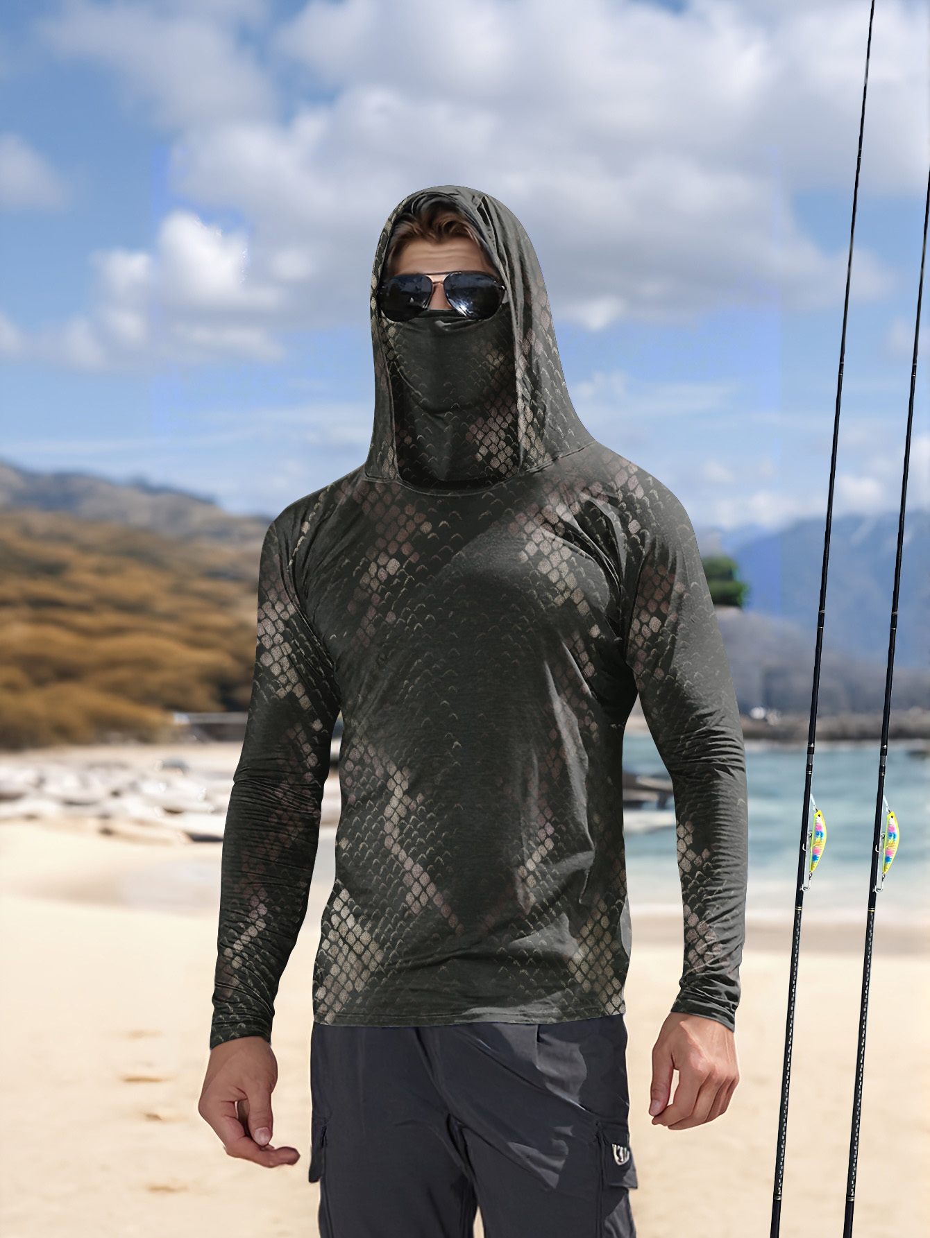 Fishing - Camicia da Pesca per Uomo con