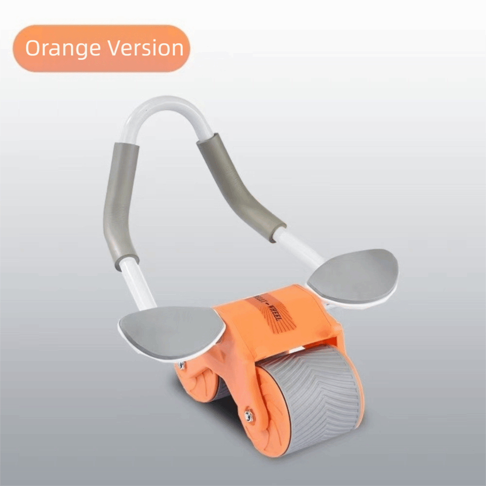 Ab Roller Wheel With Elbow Support - Rullo addominale automatico migliorato con rimbalzo,