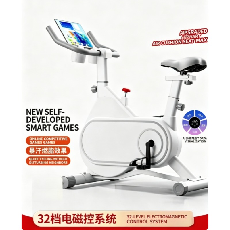 Exercise Bike Magnetic Resistance - Cyclette magnetica silenziosa compatta per allenamento
