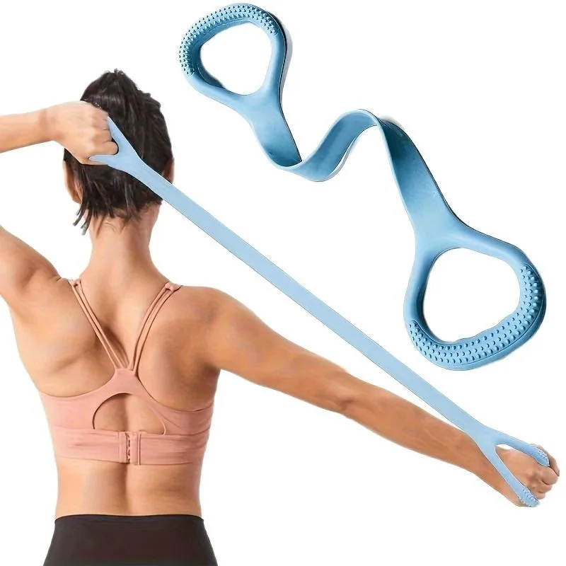 Pilates Bar Kit With Resistance Bands - Banda Elastica per Allenamento Fitness, Resistenza