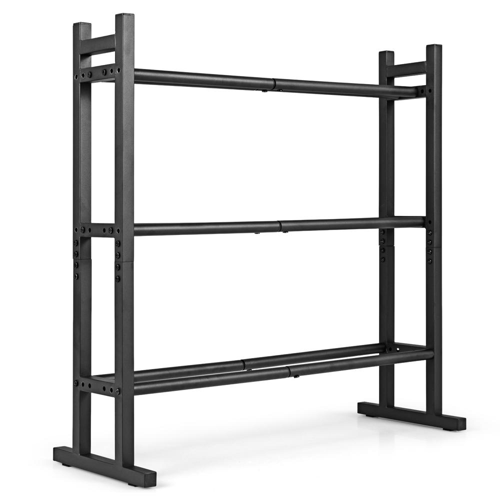 Fitness Equipment - Porta manubri a 3 livelli per