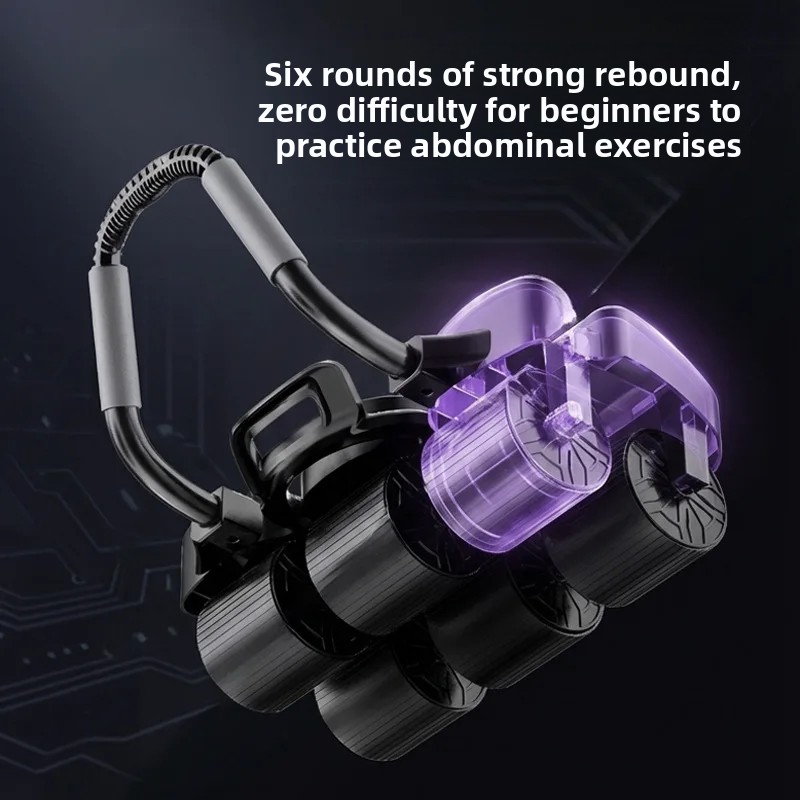 Ab Roller Wheel With Elbow Support - Rullo Addominale Digitale Intelligente Portatile a
