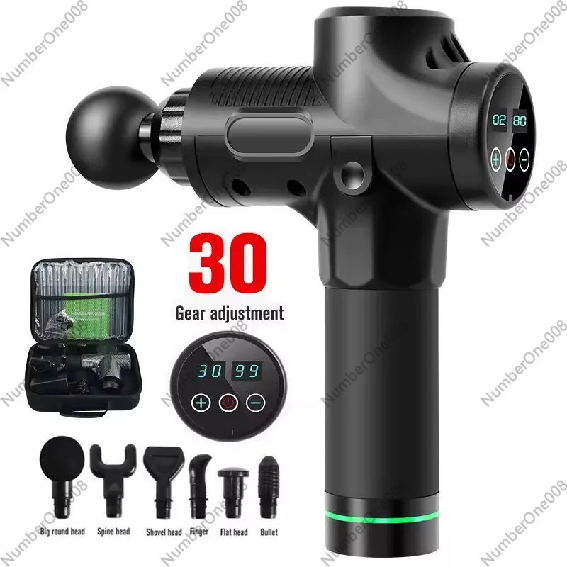 Electric Massage Gun Deep Tissue - Pistola per Massaggio Muscolare, Massaggiatore Elettrico