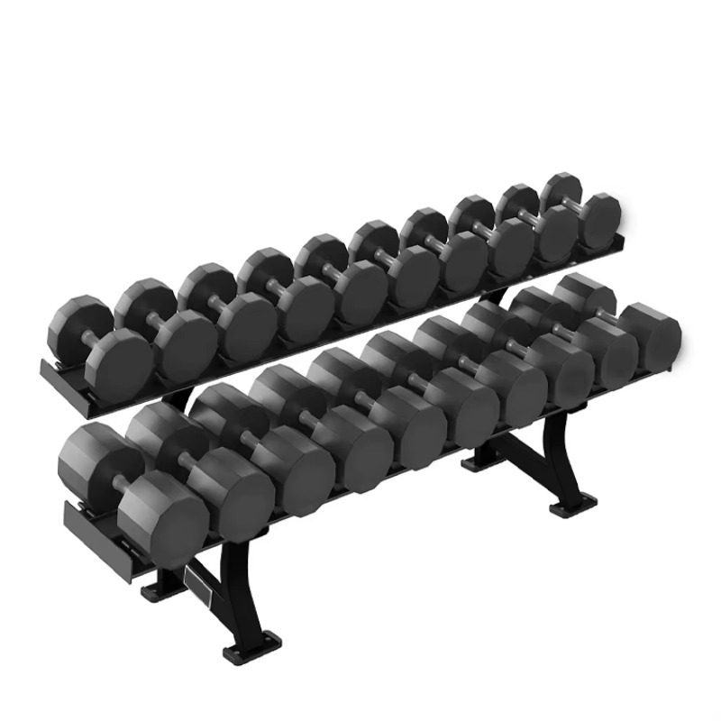 Fitness Equipment - Rack Porta Manubri a 2 Livelli