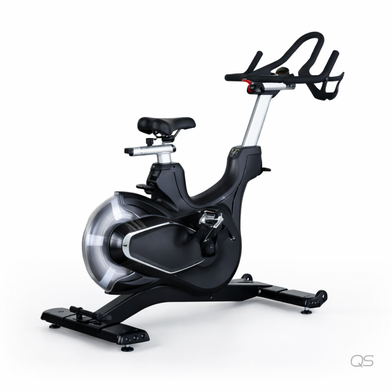 Exercise Bike Magnetic Resistance - Cyclette Commerciale QS X-D06 per Uso