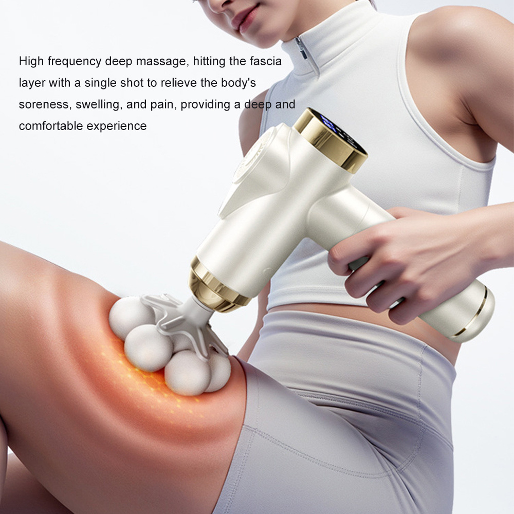 Electric Massage Gun Deep Tissue - Massaggiatore Elettrico Professionale per Fascia Muscolare,