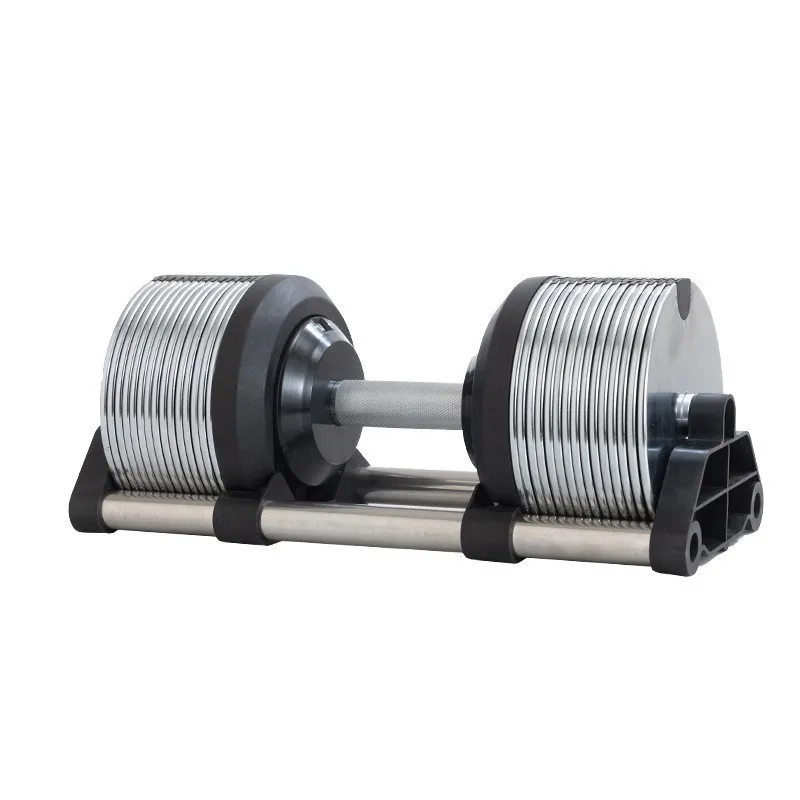 Adjustable Dumbbell Pair 40Kg - Manubri Regolabili in Acciaio Inossidabile per