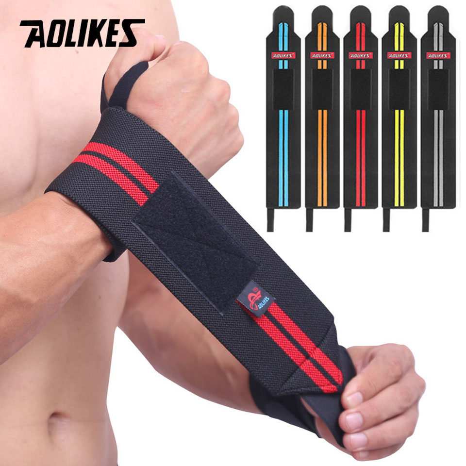 AOLIKES 1 paio di cinturini pe - Wrist Wraps Weightlifting Support recensione e prezzo