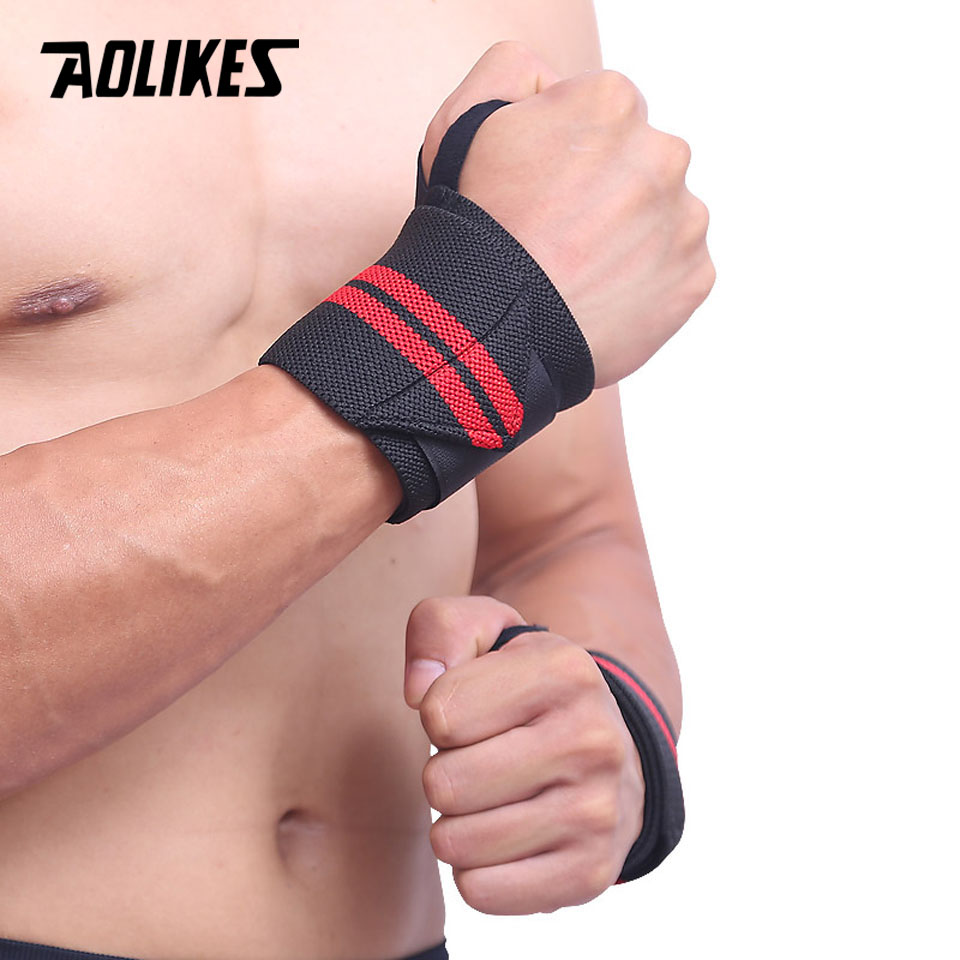 AOLIKES 1 paio di cinturini pe - Wrist Wraps Weightlifting Support recensione e prezzo