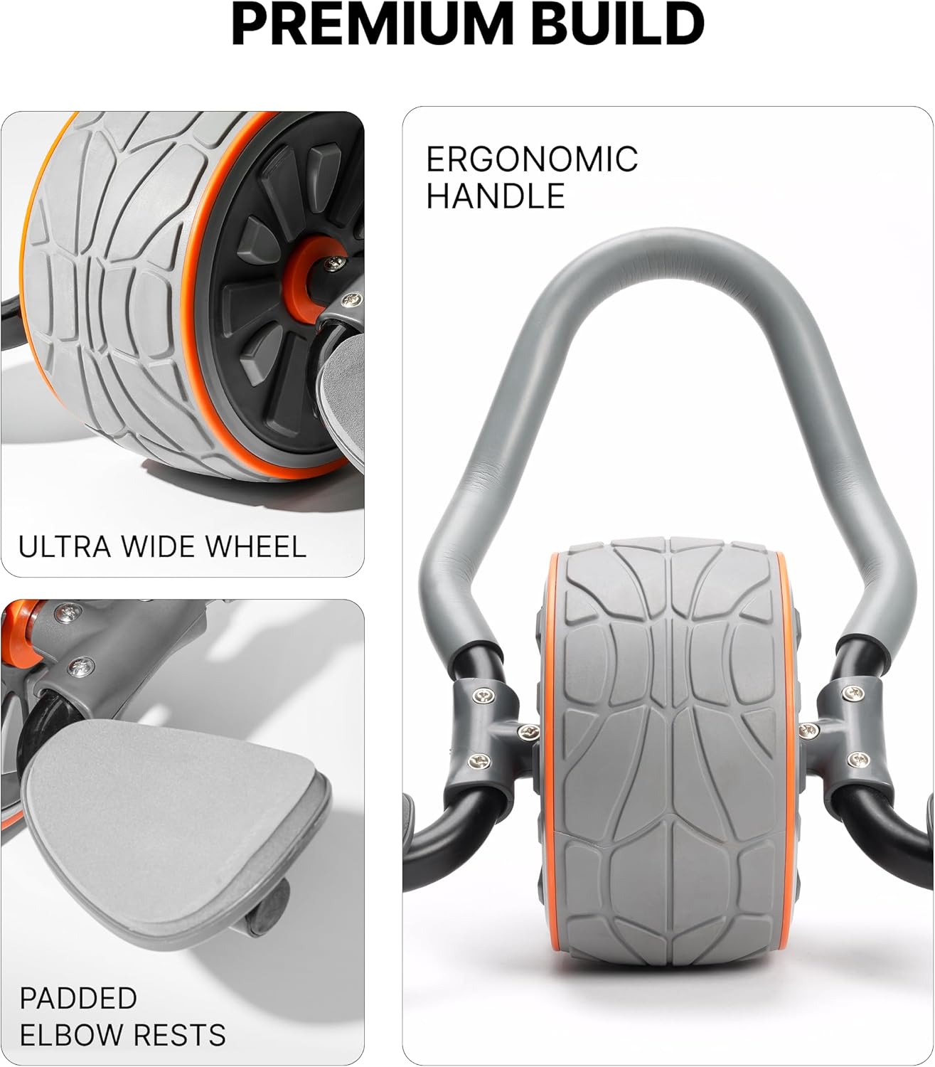 DMoose Fitness Ab Roller Wheel - Ab Roller Wheel With Elbow Support recensione e prezzo