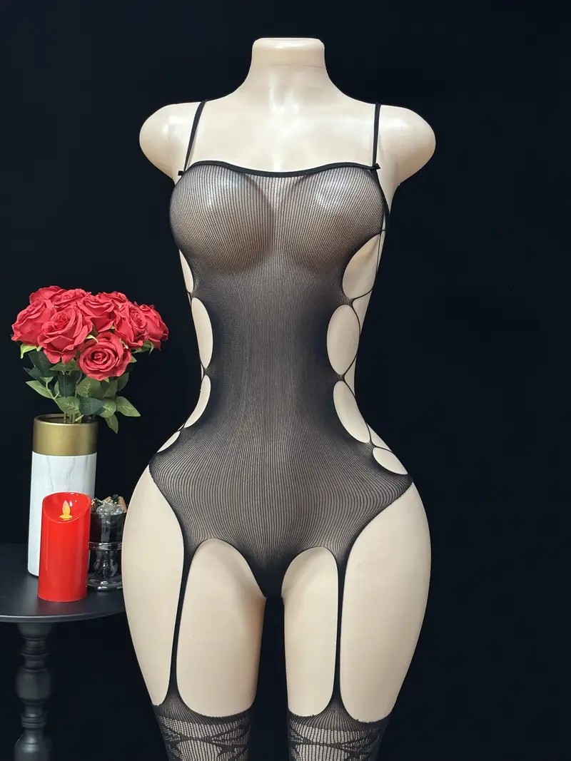 Tuta sexy con bretelle e rete  - Fishing recensione e prezzo
