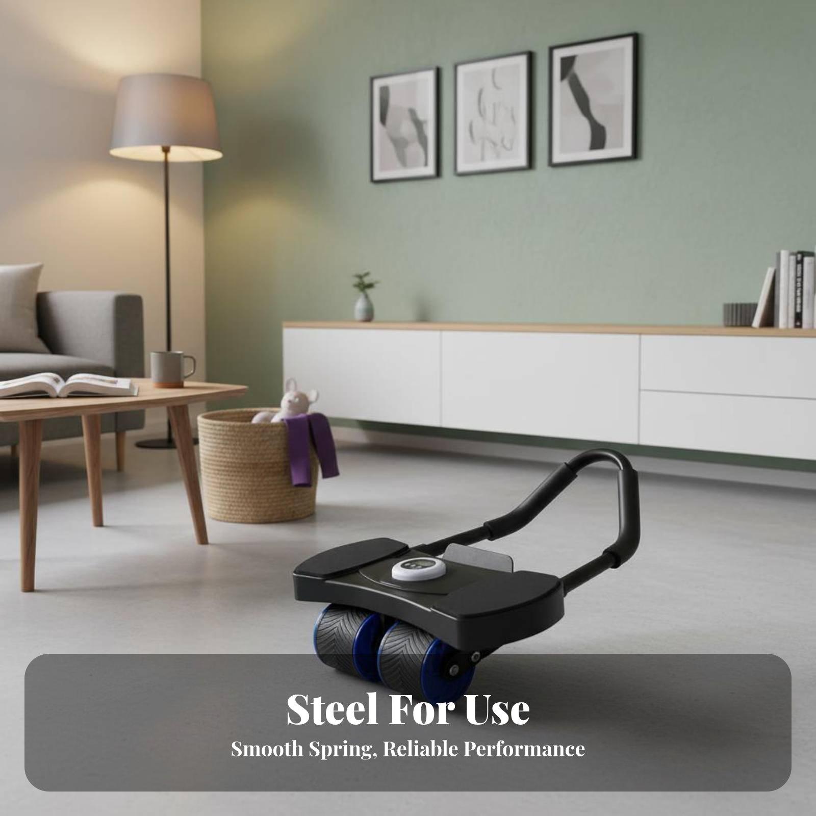 Attrezzo per Esercizi Addomina - Ab Roller Wheel With Elbow Support recensione e prezzo