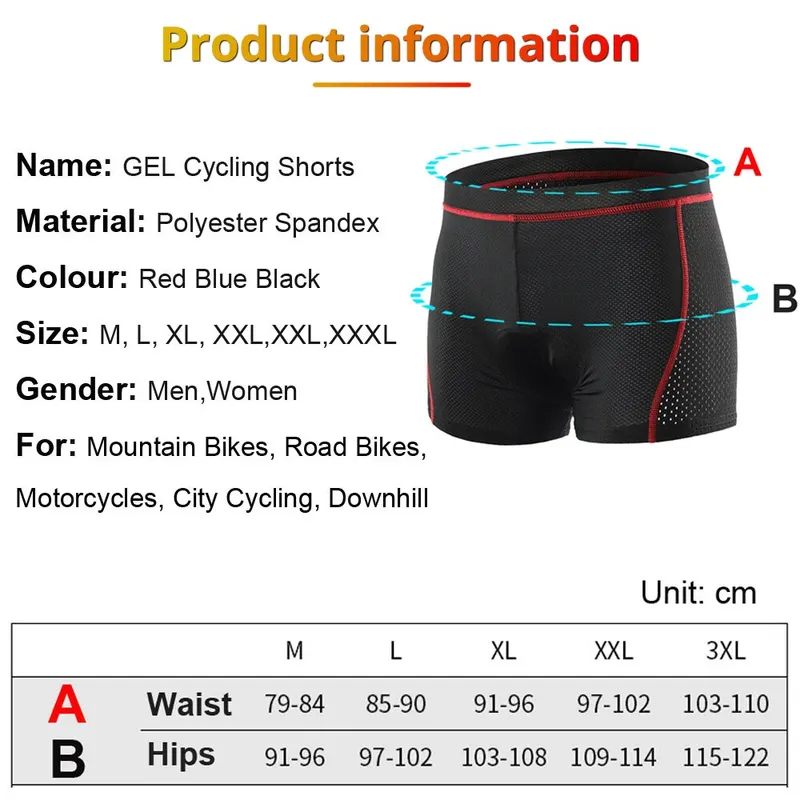 Pantaloncini da ciclismo MTB d - Padded Cycling Shorts 5D Gel recensione e prezzo