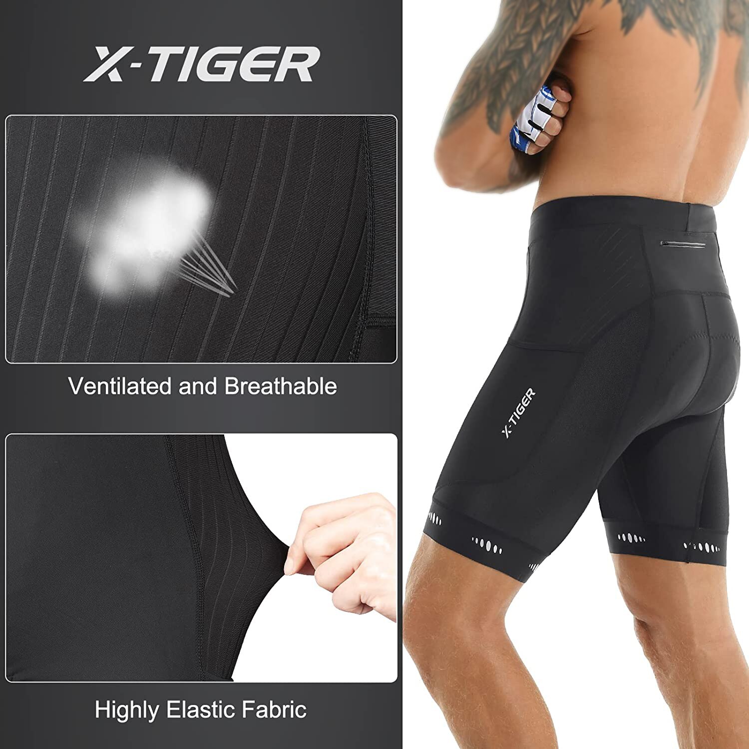 Pantaloncini da ciclismo da uo - Padded Cycling Shorts 5D Gel recensione e prezzo