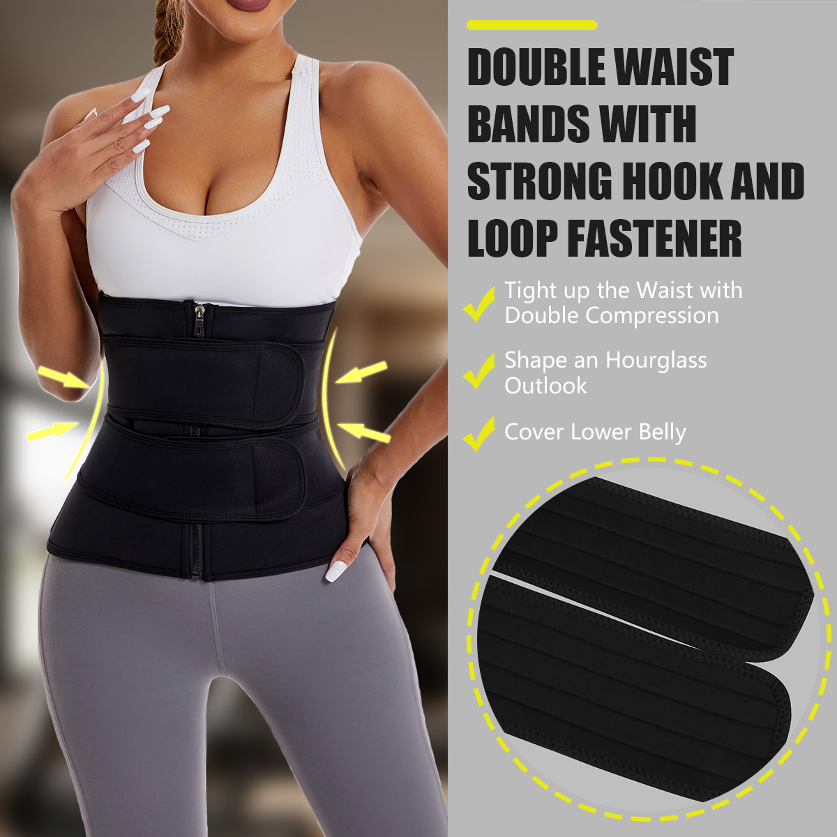 Cintura Modellante per Donne c - Sweat Waist Trainer Belt Neoprene recensione e prezzo