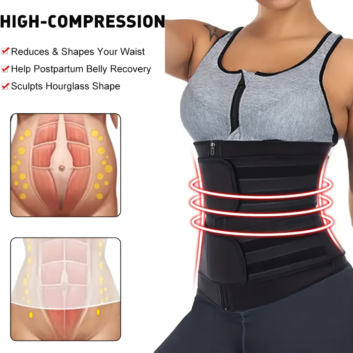 Cintura Modellante per Donne c - Sweat Waist Trainer Belt Neoprene recensione e prezzo