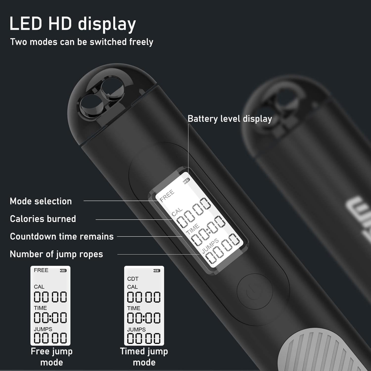 Corda per Saltare Digitale Int - Smart Jump Rope Digital Counter recensione e prezzo