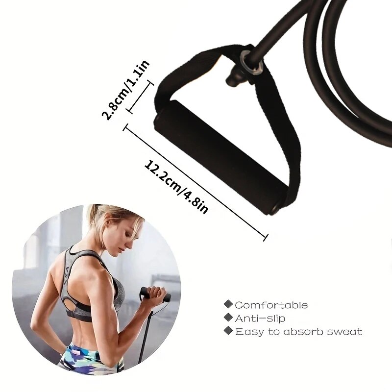 Fasce di resistenza con manici - Resistance Bands Set With Handles recensione e prezzo