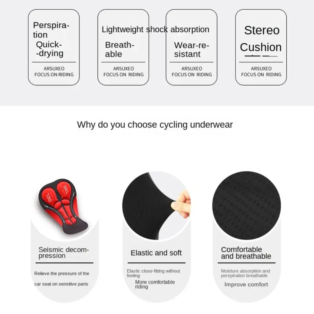 Pantaloncini da ciclismo trasp - Padded Cycling Shorts 5D Gel recensione e prezzo