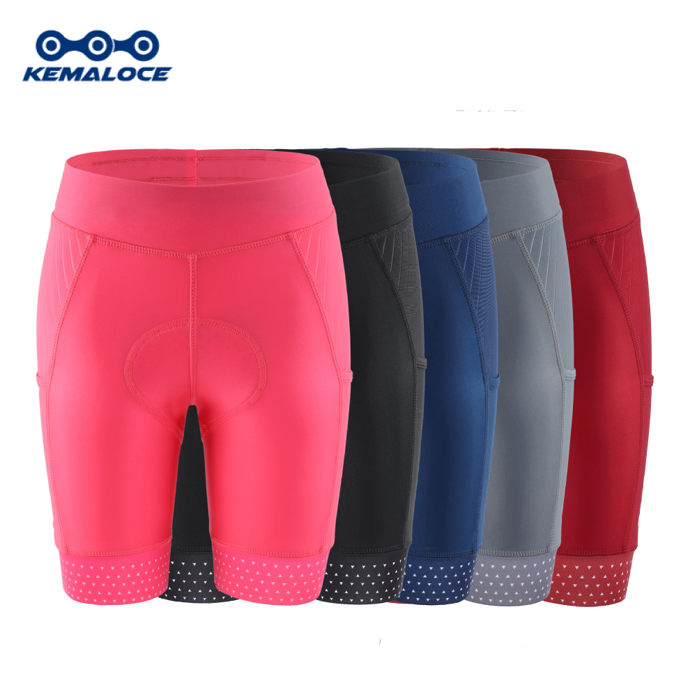 KEMALOCE pantaloncini da cicli - Padded Cycling Shorts 5D Gel recensione e prezzo