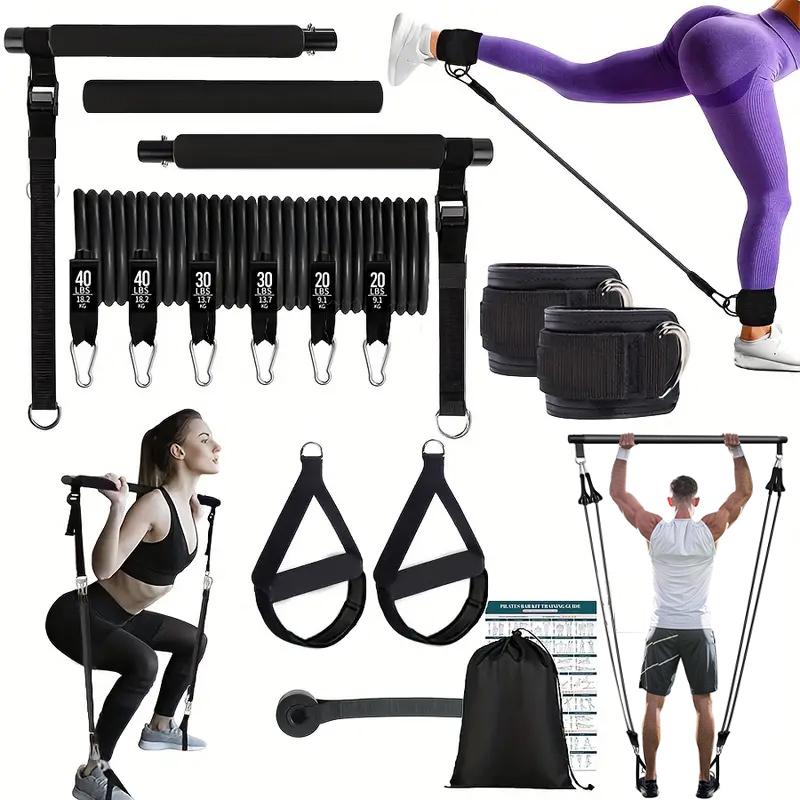 Kit Multifunzionale per Pilate - Pilates Bar Kit With Resistance Bands recensione e prezzo