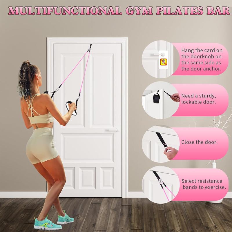 Kit Multifunzionale per Pilate - Pilates Bar Kit With Resistance Bands recensione e prezzo