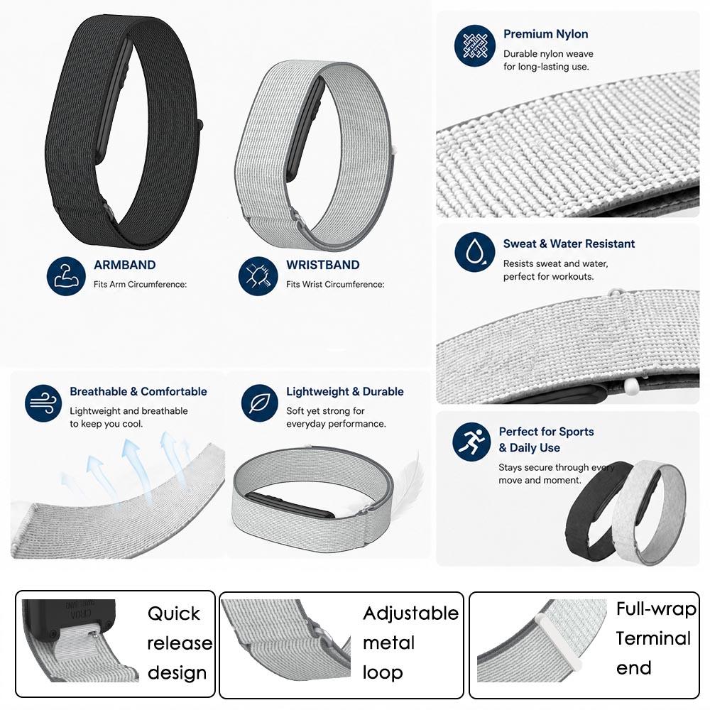 Cinturino in nylon per bicipit - Resistance Bands Set With Handles recensione e prezzo