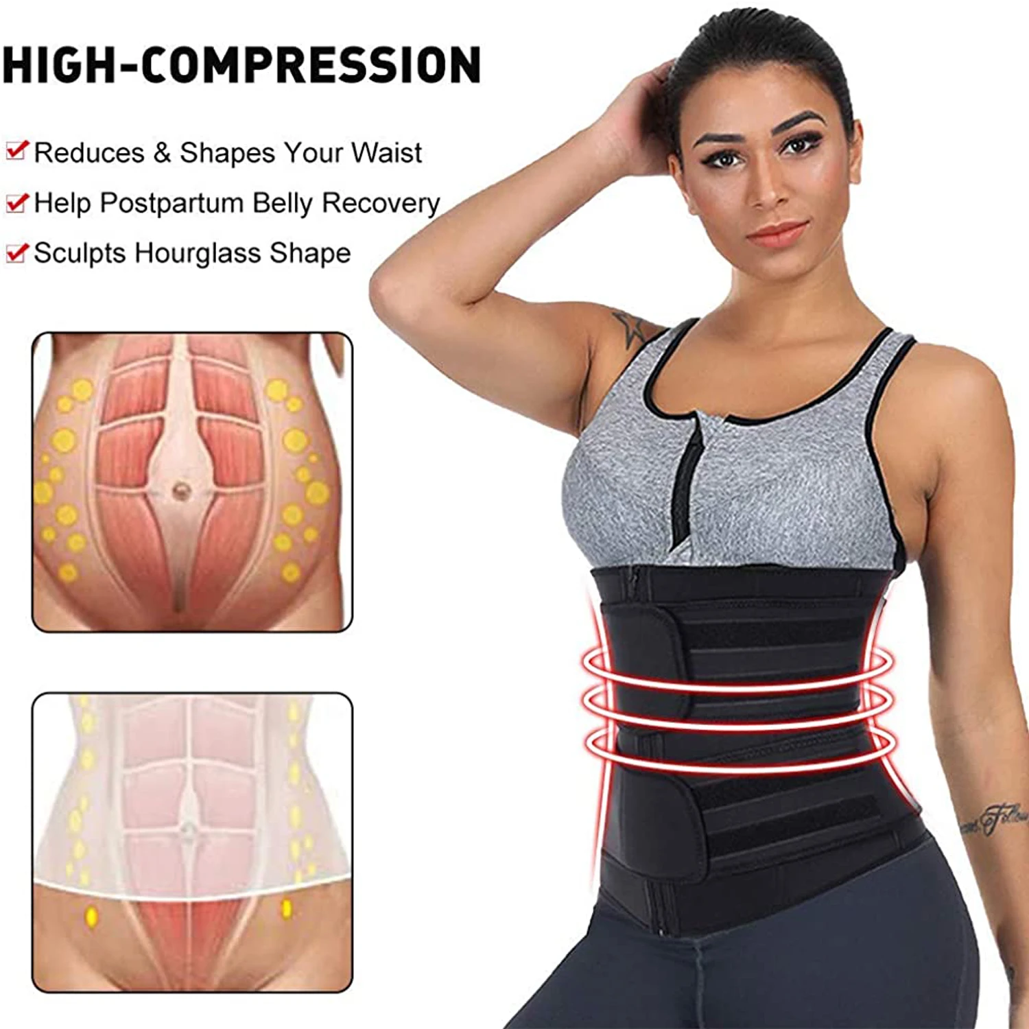 Neopren Vita Trainer Allenamen - Sweat Waist Trainer Belt Neoprene recensione e prezzo