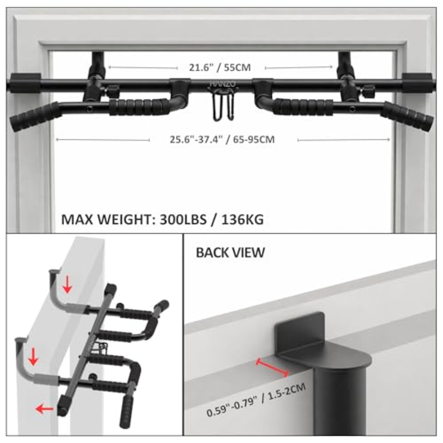 Set Barra per Trazioni da Port - Door Pull Up Bar No Screw recensione e prezzo