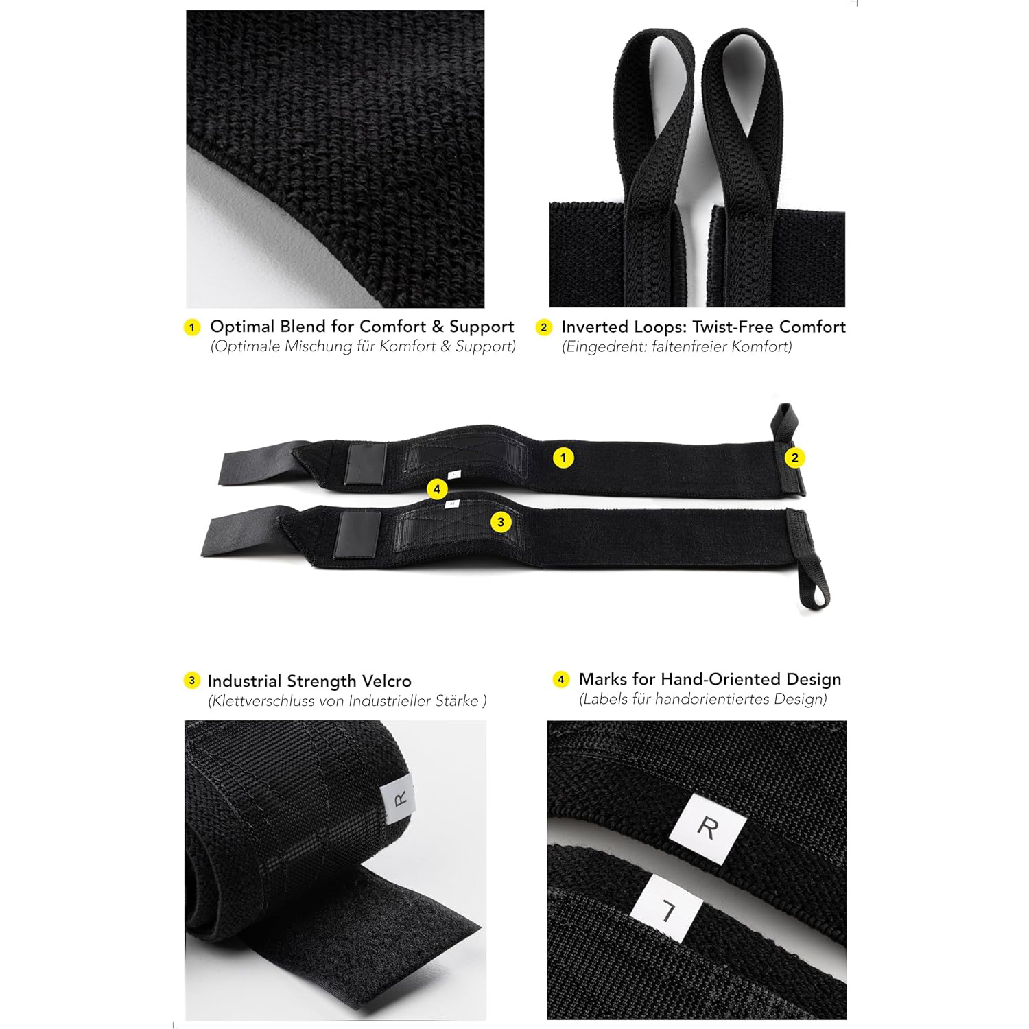 ‌ Fasce per polsi regolabili p - Wrist Wraps Weightlifting Support recensione e prezzo