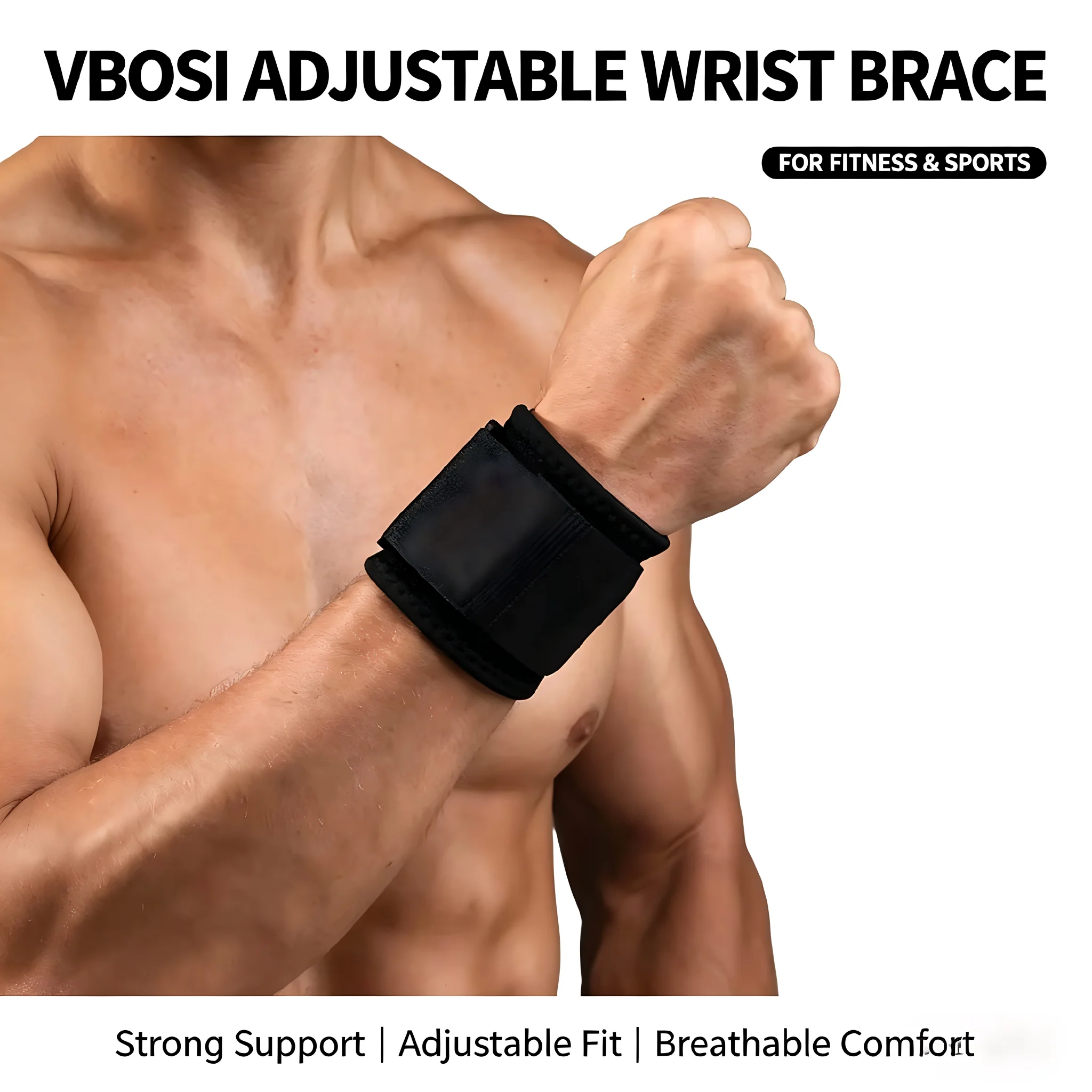 Fasce da Polso Professionali T - Wrist Wraps Weightlifting Support recensione e prezzo