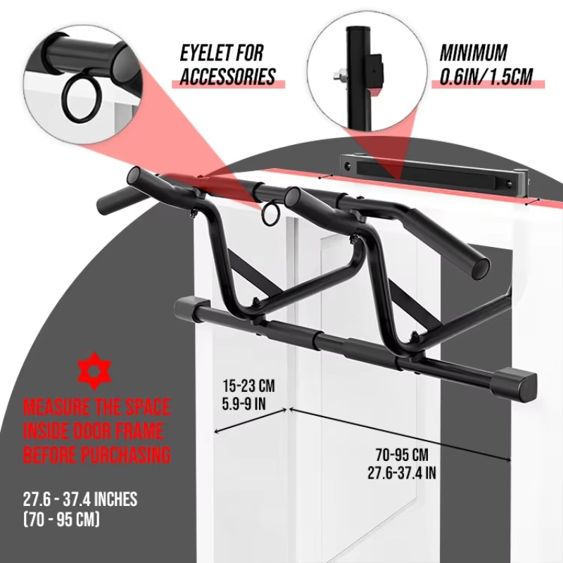 Barra per trazioni con manigli - Door Pull Up Bar No Screw recensione e prezzo