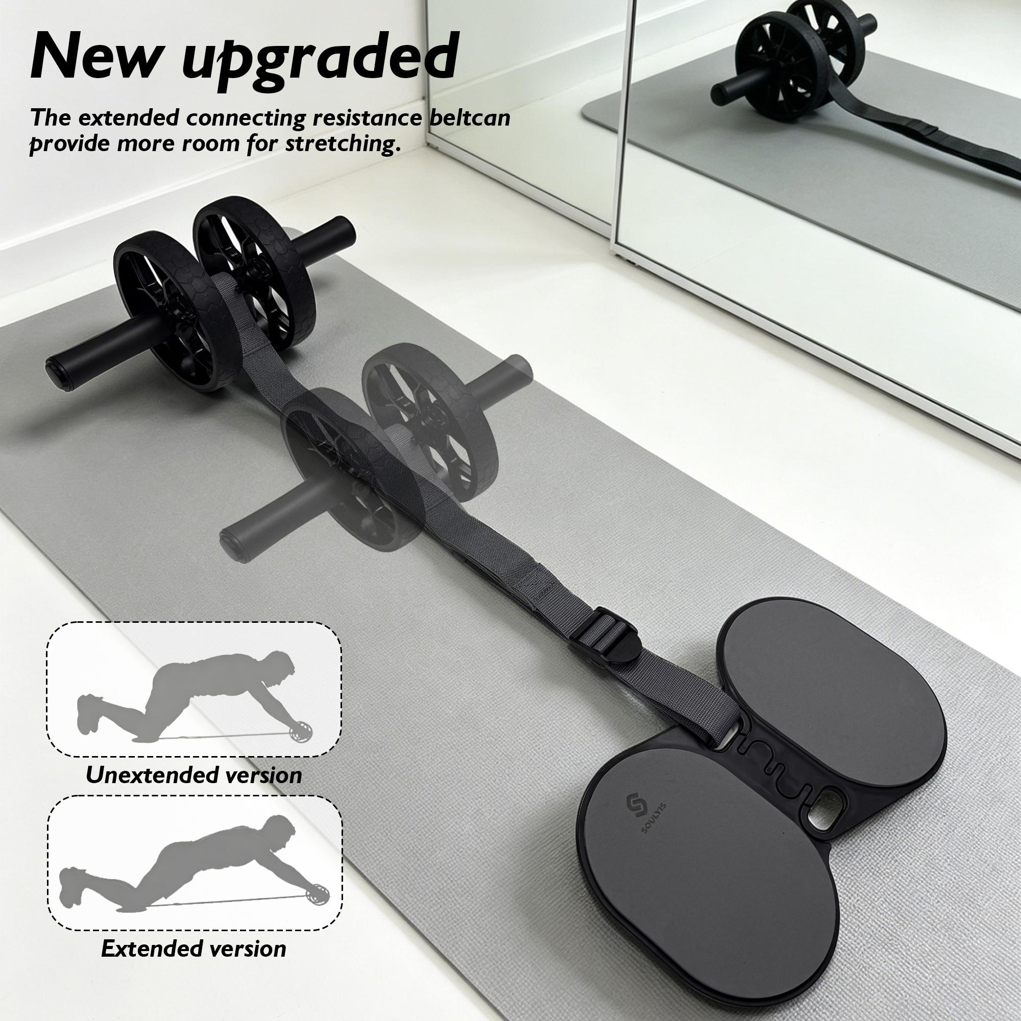 Rullo Addominale a Doppia Ruot - Ab Roller Wheel With Elbow Support recensione e prezzo