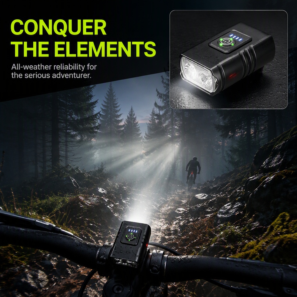 Luce per Bicicletta Ricaricabi - Rechargeable Bicycle Headlight 1000 Lumen recensione e prezzo
