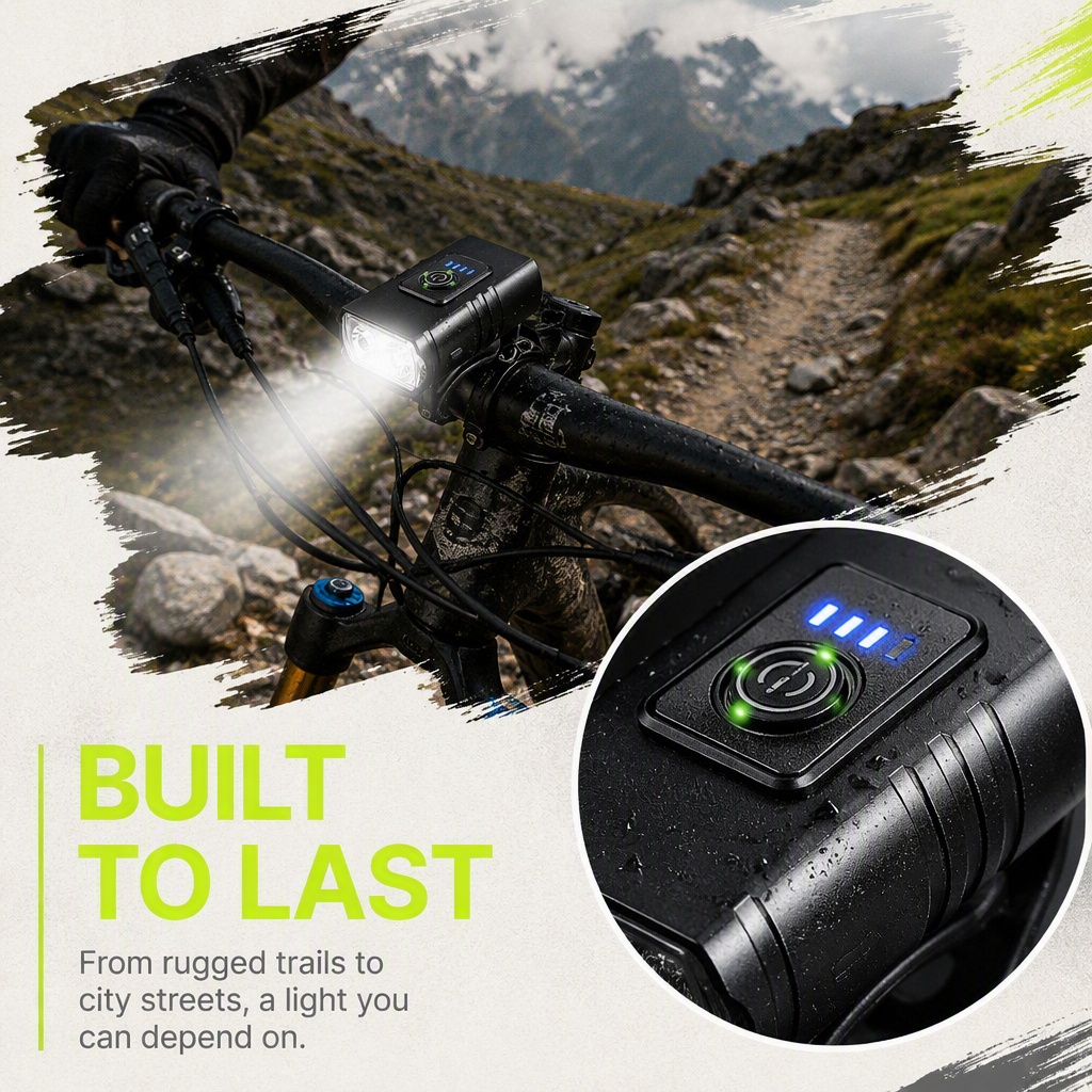 Luce per Bicicletta Ricaricabi - Rechargeable Bicycle Headlight 1000 Lumen recensione e prezzo
