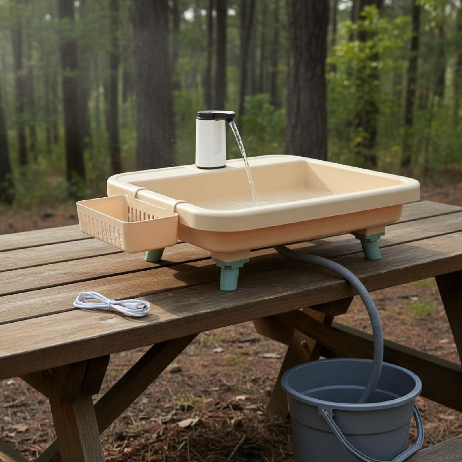 Stazione di Lavaggio Portatile - Camping recensione e prezzo