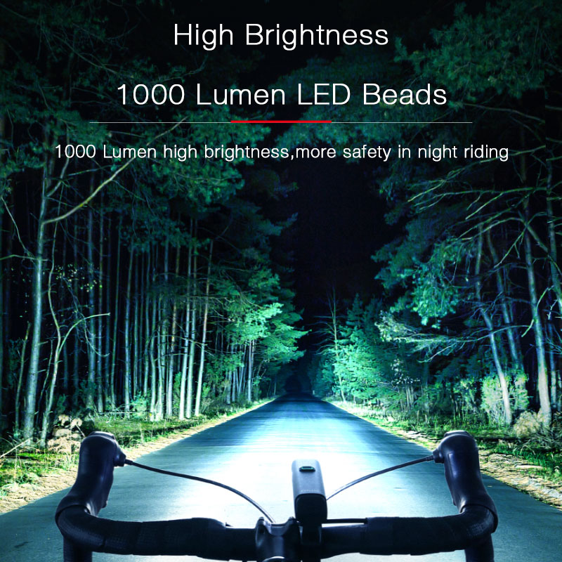 GIYO 1000 Lumen Luce per bicic - Rechargeable Bicycle Headlight 1000 Lumen recensione e prezzo