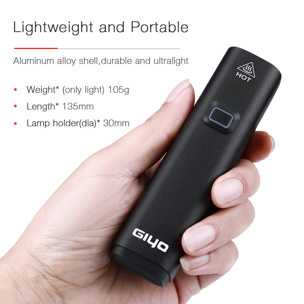 GIYO 1000 Lumen Luce per bicic - Rechargeable Bicycle Headlight 1000 Lumen recensione e prezzo