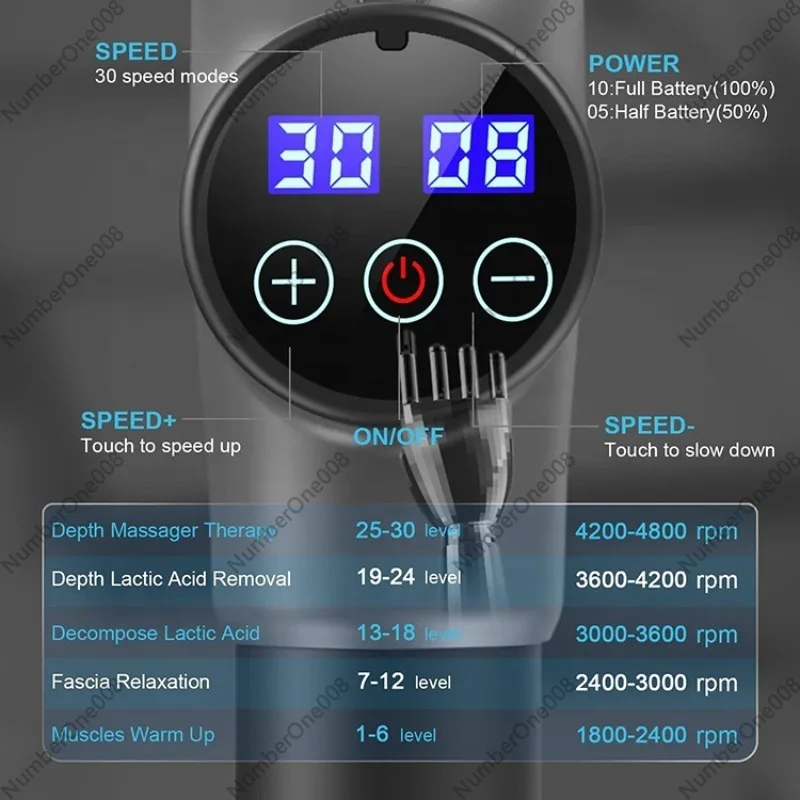 Pistola per Massaggio Muscolar - Electric Massage Gun Deep Tissue recensione e prezzo